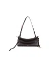 Alaïa 'le Click East West' Small Shoulder Bag In Brown