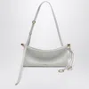 Alaïa East West S White Calf Leather Bag In White