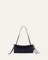Alaïa Le Click East-west Suede Shoulder Bag