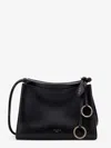 Alaïa Womens Noir Le Click Small Leather Shoulder Bag