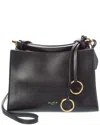 Alaïa Le Click Leather Shoulder Bag In Black
