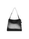 Alaïa Le Click Medium Leather Bag In Black