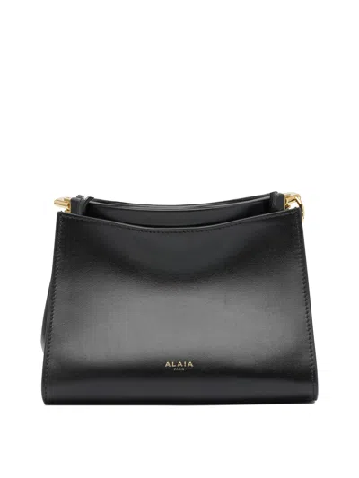 Alaïa "le Click" Shoulder Bag In Black