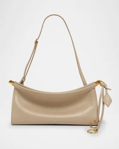 ALAÏA LE CLICK SMALL SHOULDER BAG IN GLOSSY LEATHER