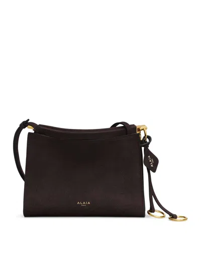 Alaïa Le Click Small Square Nubuck Bag