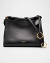 Alaïa Le Click Small Square Shoulder Bag In Glossy Leather