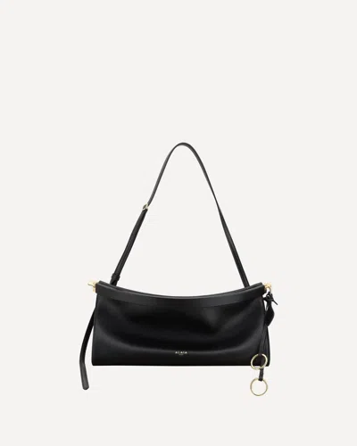 Alaïa Le Click West Medium Shoulder Bag In Black