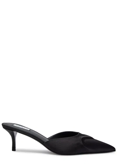 ALAÏA ALAÏA LE COEUR 55 SATIN MULES