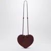 Alaïa Le Coeur Bag Dark Red Bi-material
