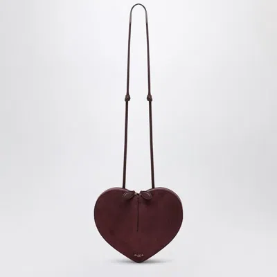 Alaïa Alaia  Le Coeur Bag Dark Red Bi-material