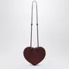 Alaïa Alaia  Le Coeur Bag Dark Red Bi-material