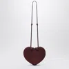 Alaïa Alaia Le Coeur Bag Dark Red Bi-material Women