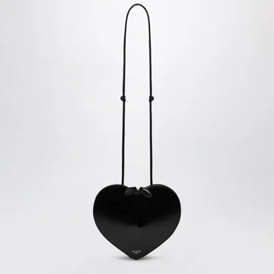 ALAÏA ALAIA  LE COEUR BLACK LEATHER BAG
