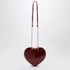Alaïa Alaia Women Le Coeur Patent Leather Crossbody Bag In Red