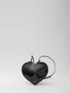 Alaïa Le Coeur Glossy Bag In Black