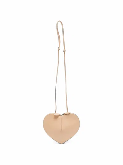 Pre-owned Alaïa Le Coeur Heart-shaped Shoulder Bag In Neutrals