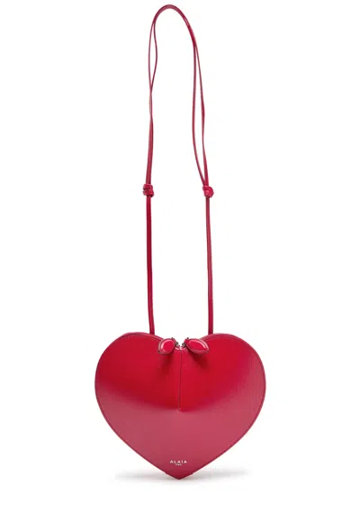 Alaïa Le Coeur Leather Cross-body Bag