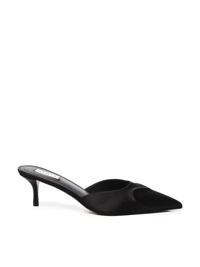 Alaïa Le Coeur Mules In Black