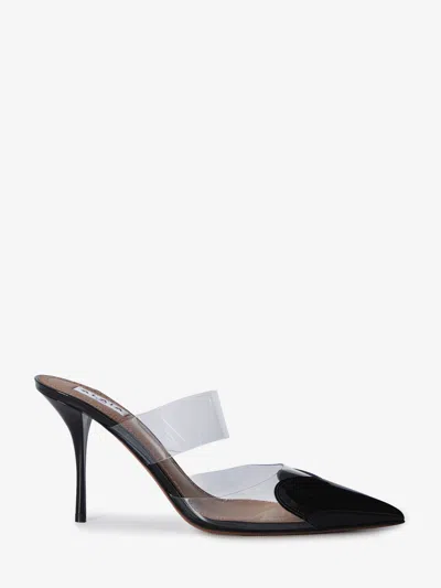 Alaïa Le Coeur Mules In Black