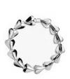 Alaïa Le Coeur Necklace In Silver