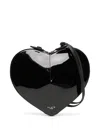 Alaïa Le Coeur Patent Leather Crossbody Bag