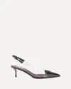 Alaïa Alaia Black Heart Mules In Patent Calfskin