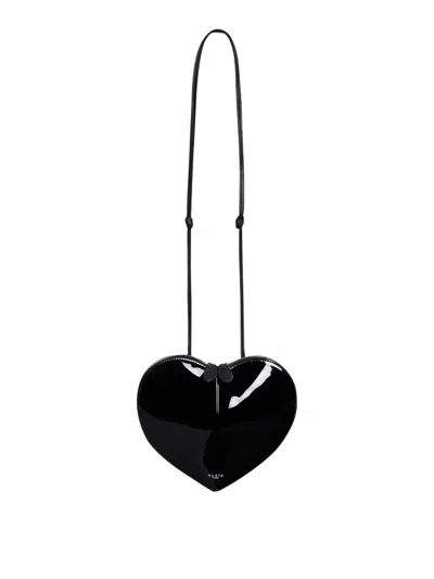 Alaïa Le Coeur Shoulder Bag In Black