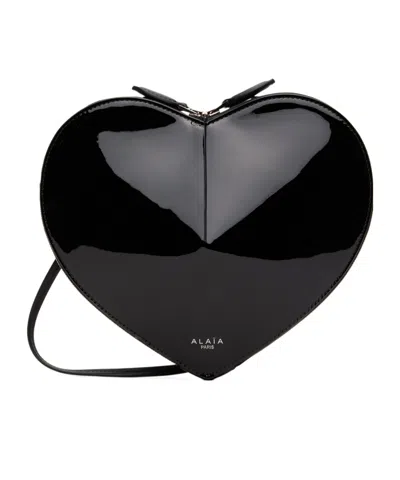 Alaïa Le Coeur Shoulder Bag In Black