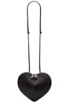 Alaïa Le Coeur Shoulder Bag In Brown