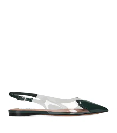 ALAÏA LE COEUR SLINGBACK FLATS