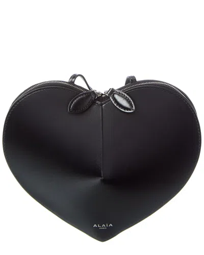 Alaïa Alaia Le Couer Leather Shoulder Bag