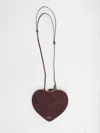Alaïa Alaia Women Le Cœur Bi-material Bag In Red