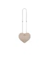 Alaïa Le Cœur Bi-material Bag In Leather