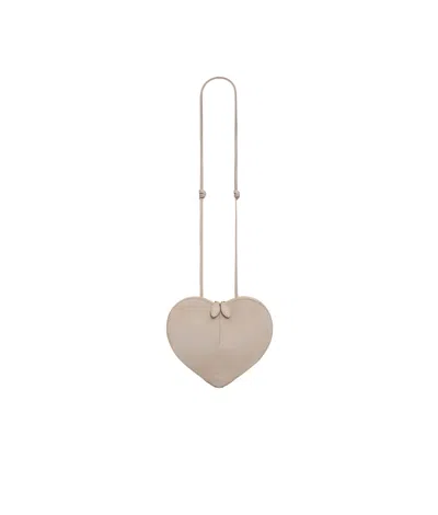 Alaïa Le Cœur Bi-material Bag In Leather