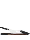 Alaïa Le Cœur Flat Slingbacks Shoes