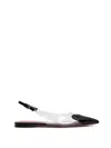 Alaïa Le Cœur Flat Slingbacks Shoes