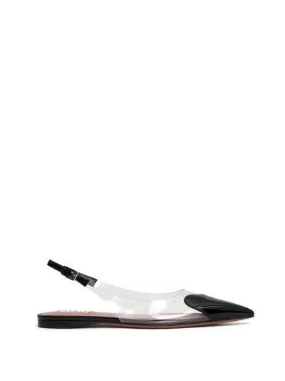 Alaïa Le Cœur Flat Slingbacks Shoes