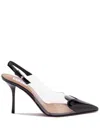 Alaïa Alaia Slingbacks In Patent Calfskin In Black