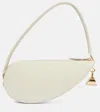 Alaïa Le Demi Coeur Shoulder Bag In White