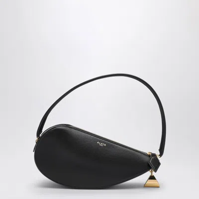 Alaïa Le Demi-coeur Black Leather Bag