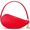 Alaïa Red Le Demi Coeur Shoulder Bag In Rouge