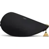 Alaïa Le Demi-caur Leather Clutch In Noir