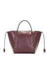 Alaïa Le Hinge Bag In Almandite
