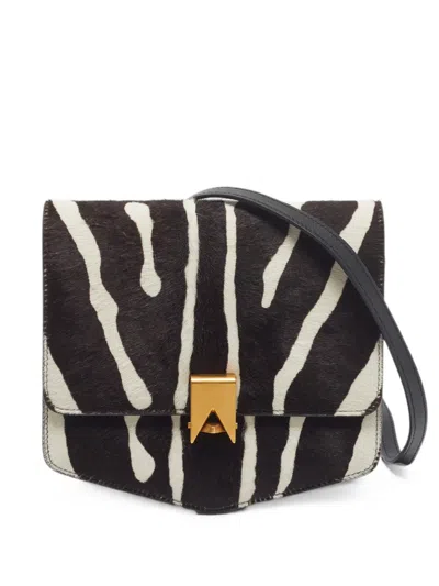 Pre-owned Alaïa Le Papa Cross Body Bag In Black