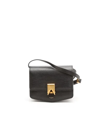 Alaïa Le Papa Small Bag In Black
