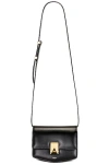 Alaïa Le Papa Small Bag In Noir