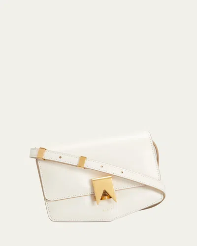 Alaïa Le Papa Small Saddle Crossbody Bag