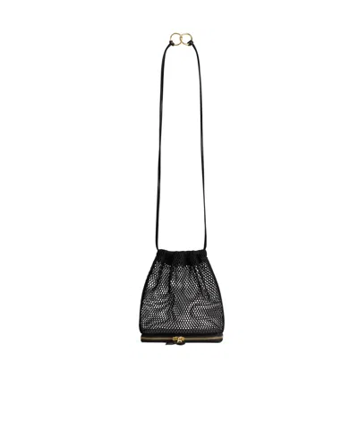 Alaïa Le Pochon Shoulder Bag In Pink