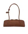 Alaïa Le Teckel Medium Shoulder Bag In Brown