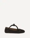Alaïa Le Teckel Ballerinas In Brown